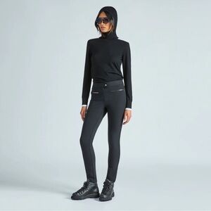 Erin Snow Jes Pant Racer Black $478.  Excellent Size 4